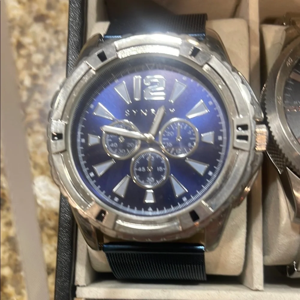 Men's Black and Gold Watch Collection